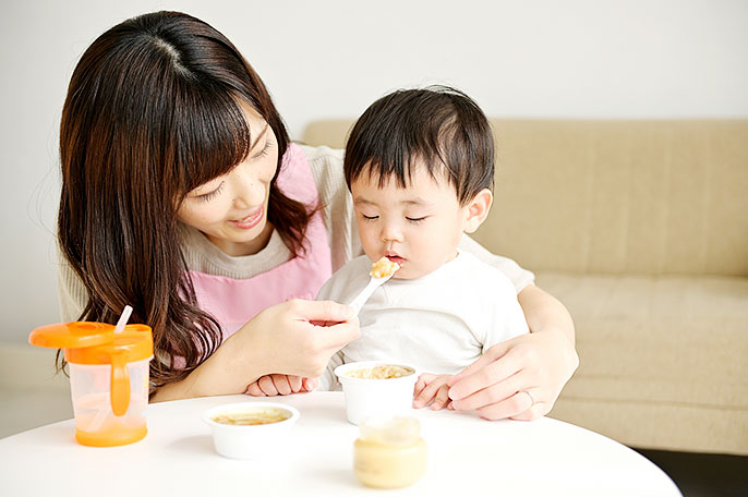 赤ちゃんとお母さん